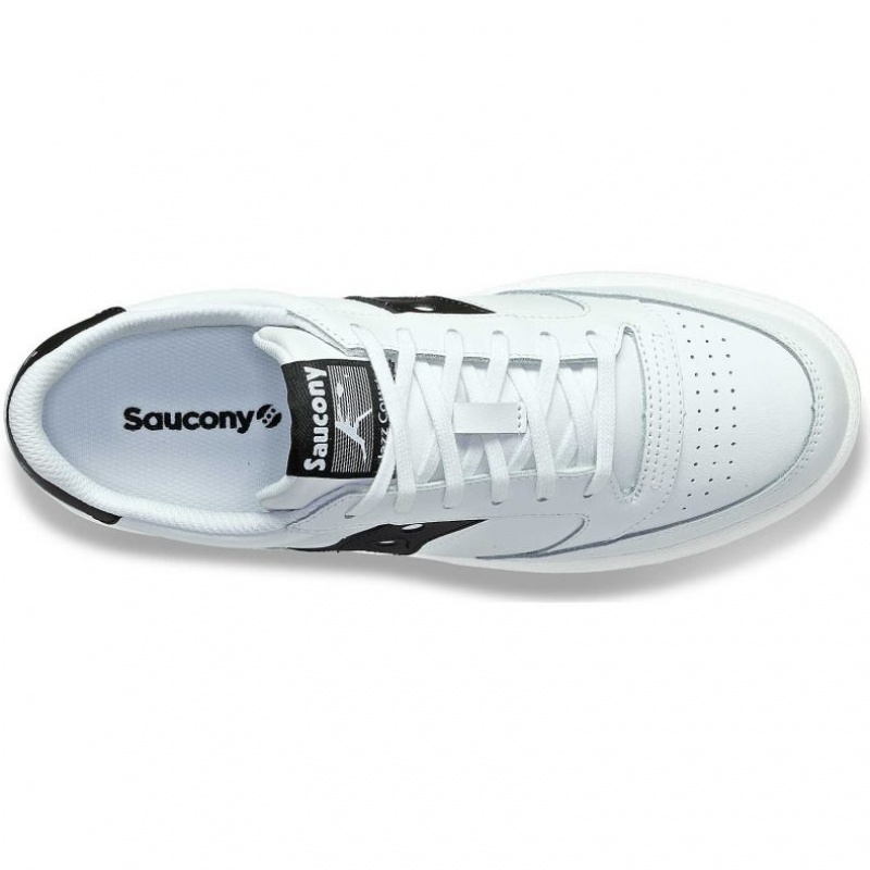 Saucony Jazz Court PU Sneaker Herren Weiß Schwarz | BERLIN MZHTAU