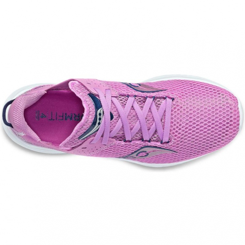 Saucony Kinvara 14 Laufschuhe Damen Lila | BERLIN IWEKDB