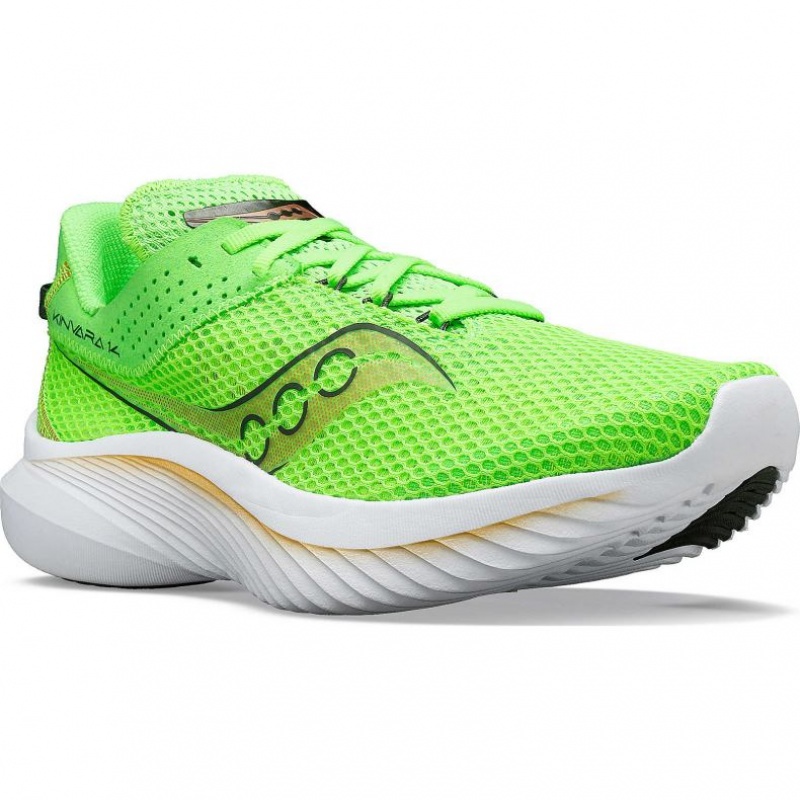 Saucony Kinvara 14 Laufschuhe Herren Grün | BERLIN ISQGAO