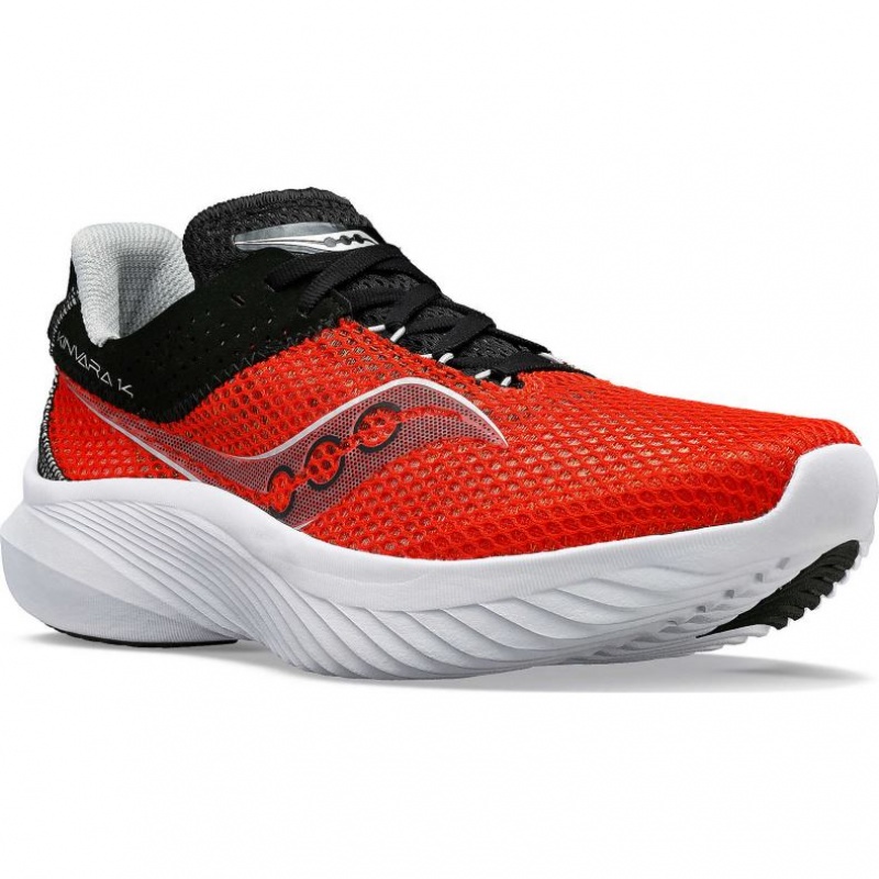 Saucony Kinvara 14 Laufschuhe Herren Rot | BERLIN NWZCMT