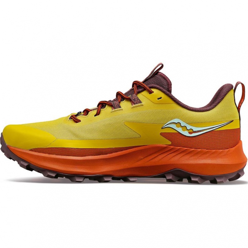 Saucony Peregrine 13 Trailrunning Schuhe Herren Gelb Orange | BERLIN TSFQJB