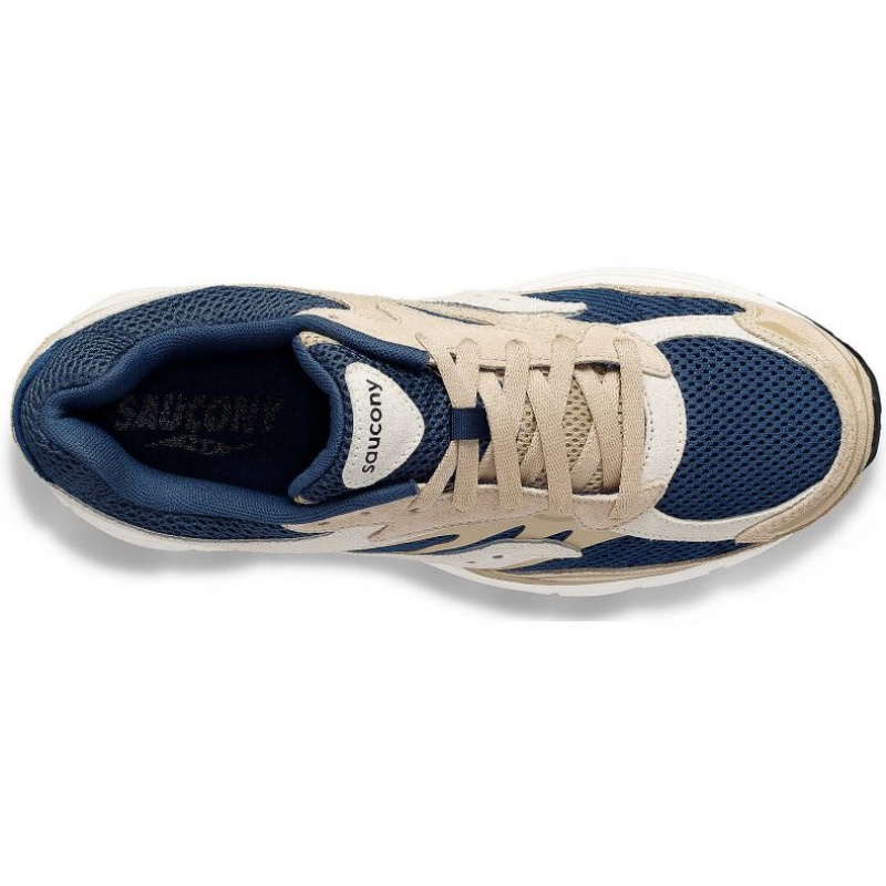 Saucony ProGrid Omni 9 Premium Sneaker Herren Beige Blau | BERLIN VHSRDZ