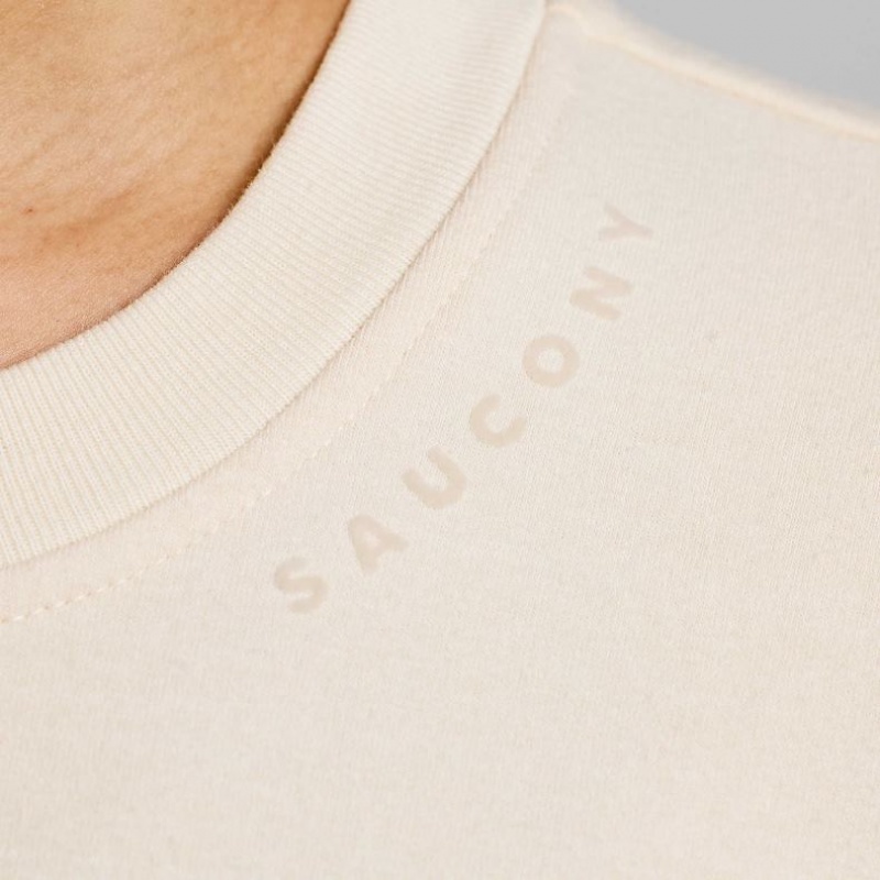 Saucony Recovery Crew Sweatshirt Damen Weiß | BERLIN SHIWDX