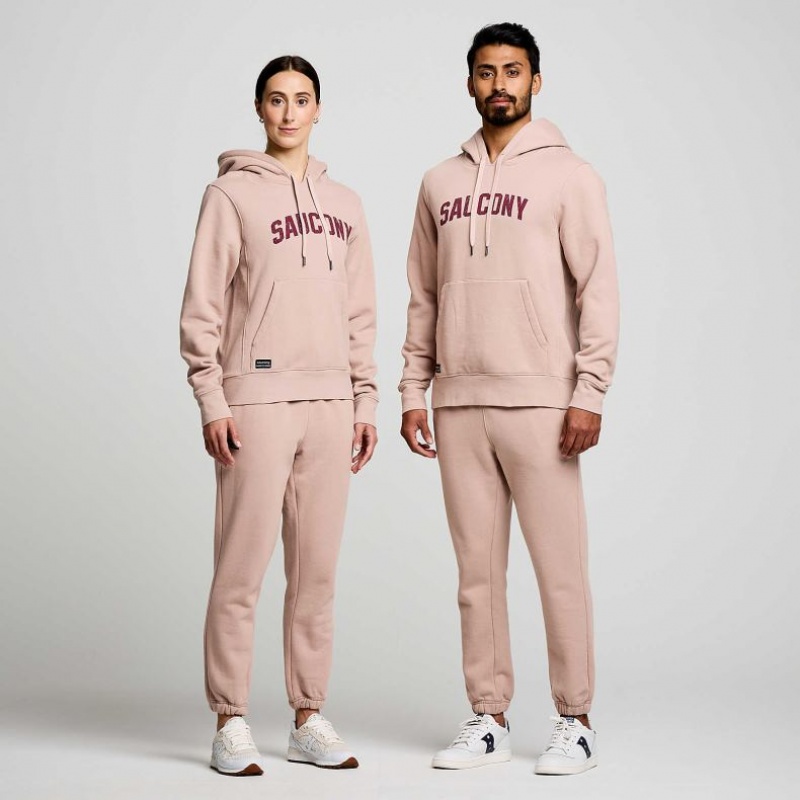 Saucony Recovery Hoodie Herren Rosa | BERLIN LYNSTZ