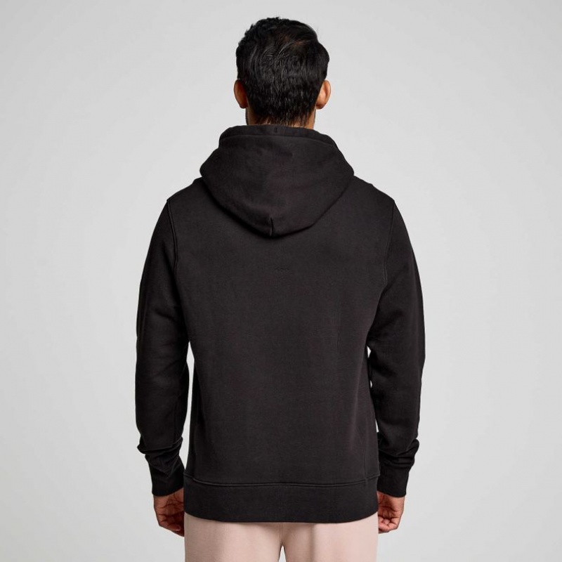 Saucony Recovery Hoodie Herren Schwarz | BERLIN QULDOP