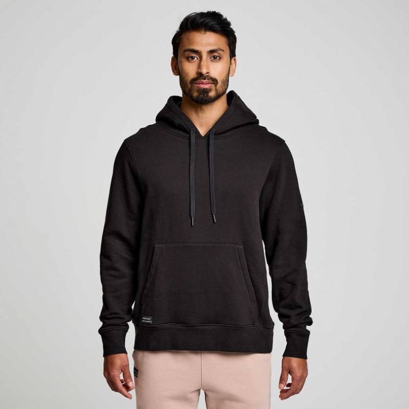 Saucony Recovery Hoodie Herren Schwarz | BERLIN QULDOP