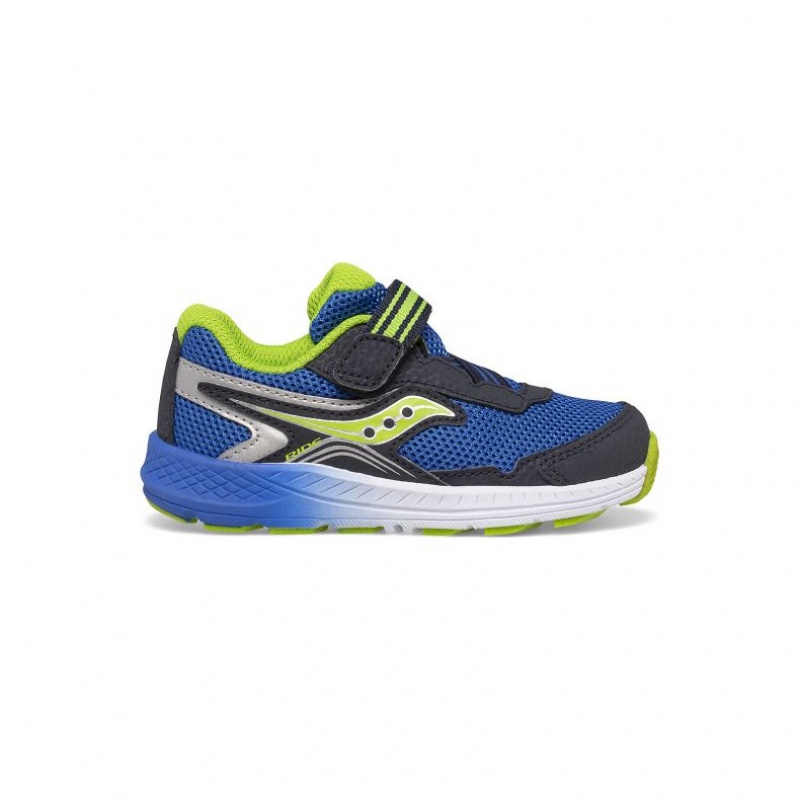 Saucony Ride 10 Jr. Sneaker Große Kinder Navy Grün | BERLIN WCAGKL