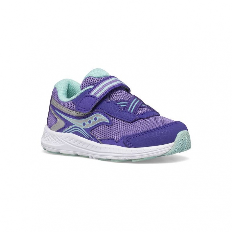 Saucony Ride 10 Jr. Sneaker Kleine Kinder Lila | BERLIN AOSEHV