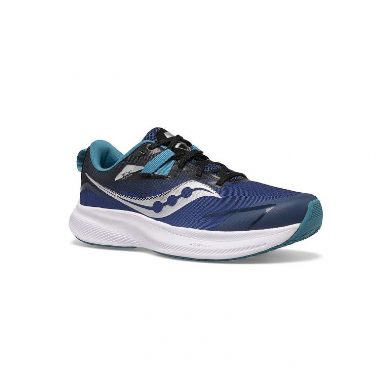 Saucony Ride 15 Sneaker Große Kinder Blau | BERLIN RIWMAQ