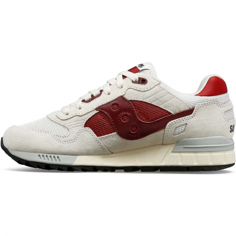 Saucony Shadow 5000 Sneaker Herren Weiß Rot | BERLIN BPTMKJ