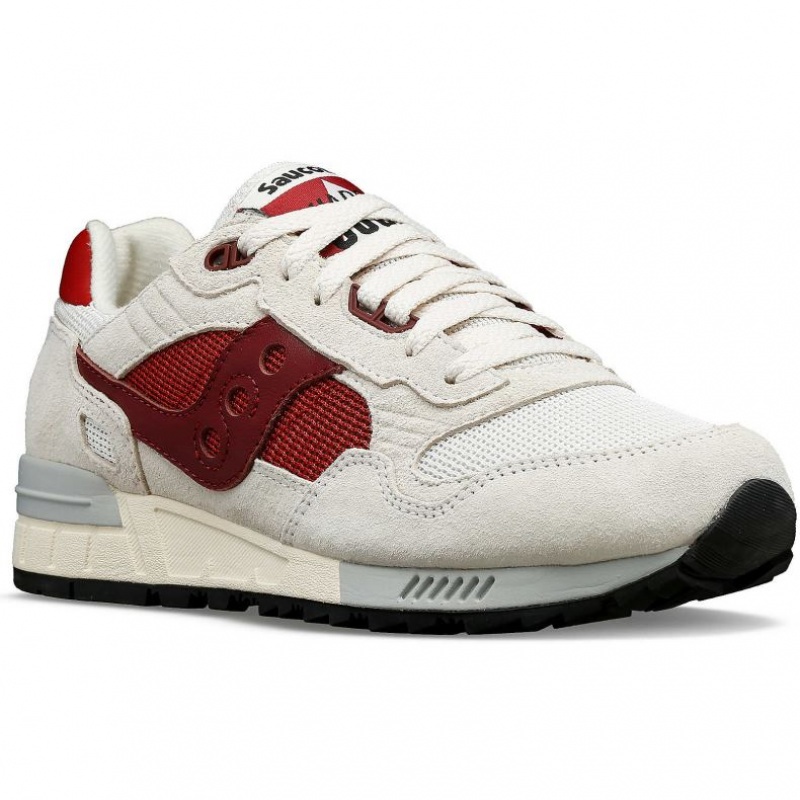 Saucony Shadow 5000 Sneaker Herren Weiß Rot | BERLIN BPTMKJ