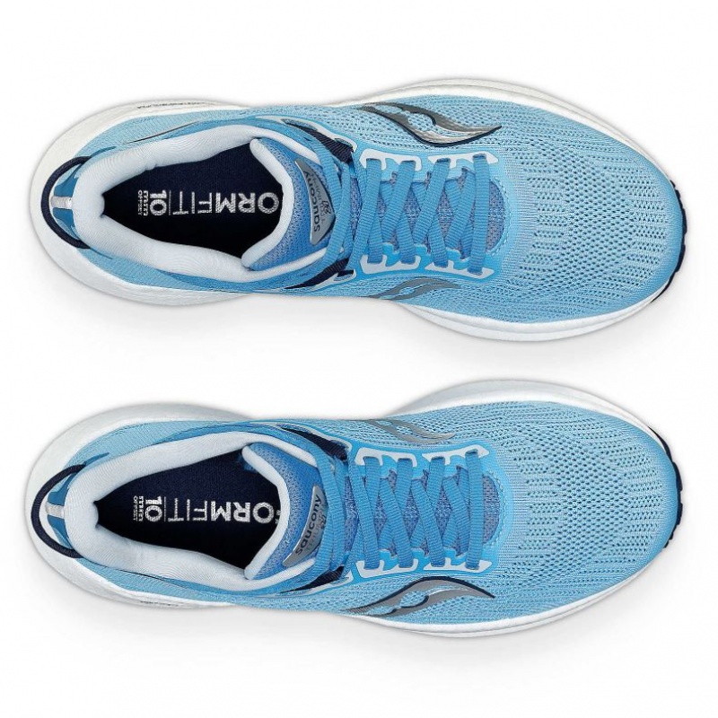 Saucony Triumph 21 Laufschuhe Damen Blau | BERLIN VSRYIK