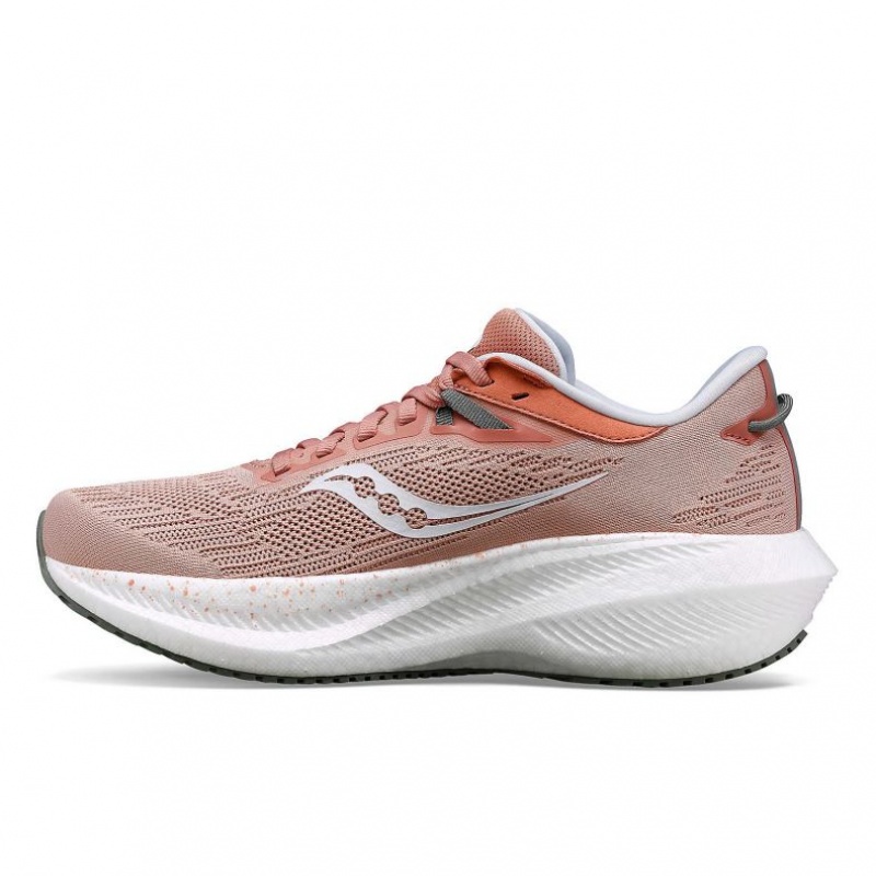 Saucony Triumph 21 Laufschuhe Damen Koralle | BERLIN CPVWJT