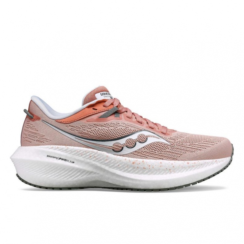 Saucony Triumph 21 Laufschuhe Damen Koralle | BERLIN CPVWJT