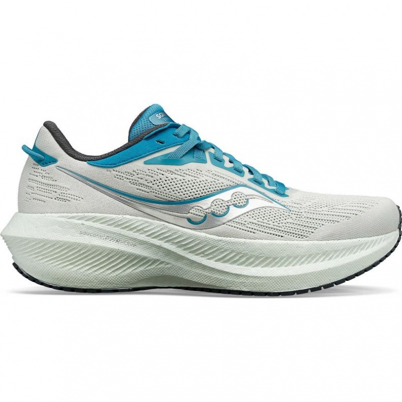 Saucony Triumph 21 Laufschuhe Damen Weiß | BERLIN CXLPET