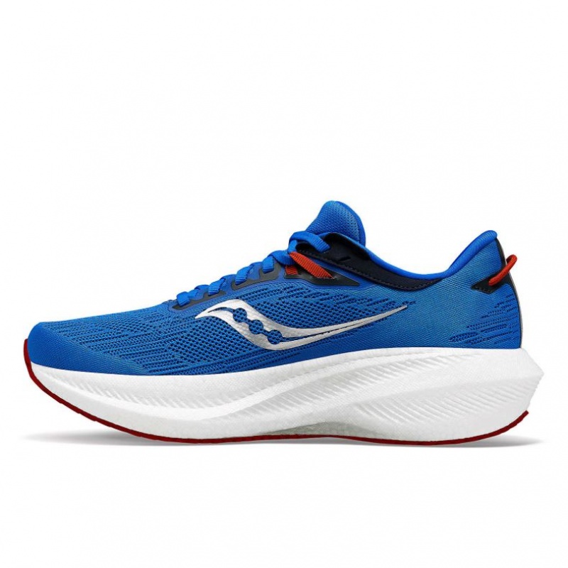 Saucony Triumph 21 Laufschuhe Herren Blau | BERLIN BLRDTY