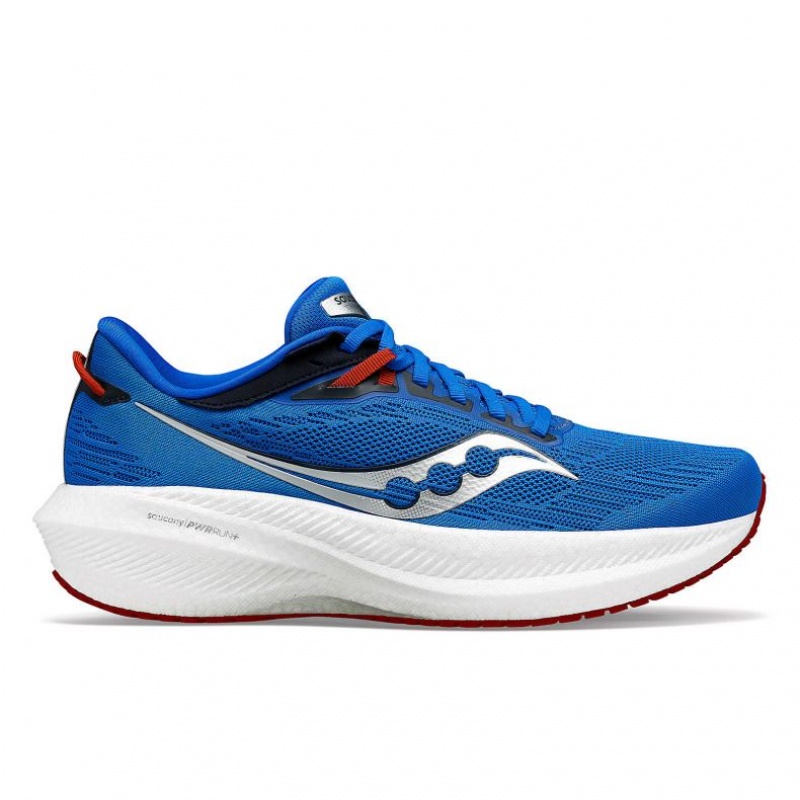 Saucony Triumph 21 Laufschuhe Herren Blau | BERLIN BLRDTY