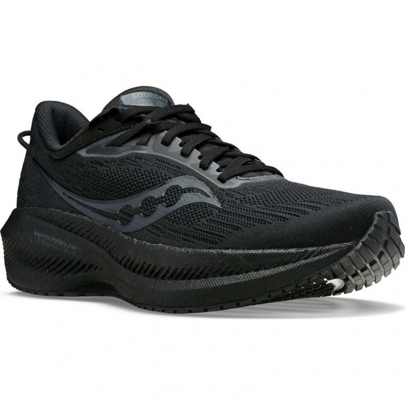 Saucony Triumph 21 Laufschuhe Herren Schwarz | BERLIN TYAXFH