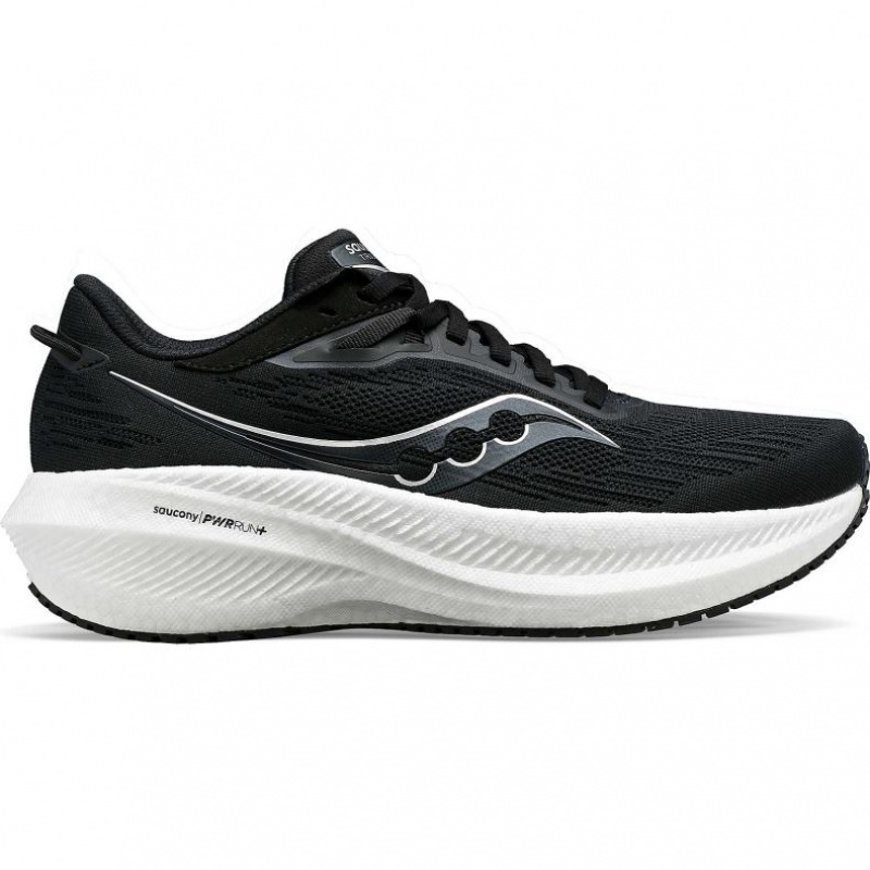 Saucony Triumph 21 Laufschuhe Herren Schwarz Weiß | BERLIN FOKSRD