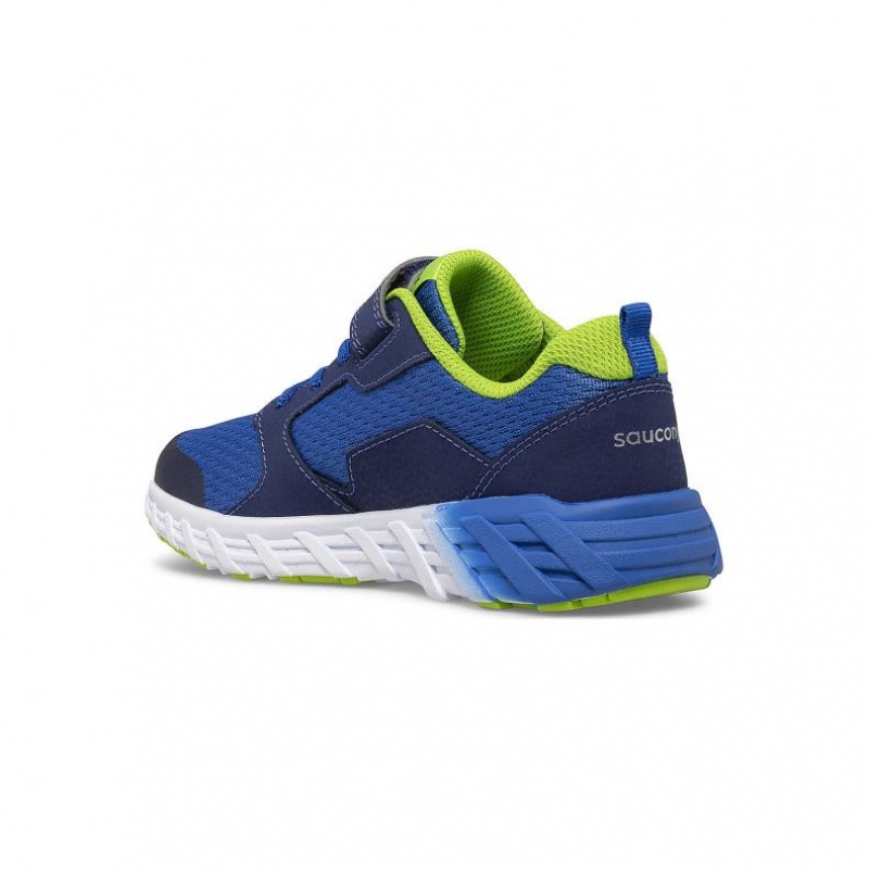 Saucony Wind 2.0 A/C Sneaker Große Kinder Blau | BERLIN YUNRHV